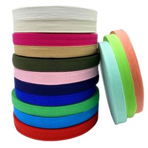  Wholesale Custom Woven Ribbon Lambdoidal Pure Cotton Craft Ribbon Manufactures