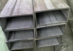  Square / Rectangular Seamless Stainless Steel Pipe DIN17456 / DIN17458 Manufactures