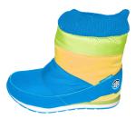 Outside Warm Fur Pu Nylon Cold Weather Boots Non Slip