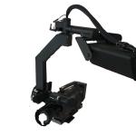 Broadcast Tv Filming Triangle Jimmy Camera Crane Jib , 10m 2 Axis Motorized Pan
