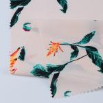 120gsm Recycled Poly Bubble Cloth Material Fashion Printed Garment Fabric