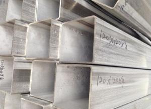  Astm Aisi Rectangular Stainless Steel Tube With 1000mm - 18000mm Length Manufactures