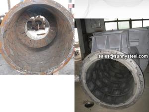  Cast Basalt Tile Lined Fittings Manufactures