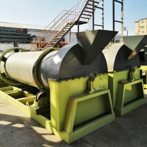  Organic fertilizer rotary drum churning granulator new type organic fertilizer product line on sale Manufactures