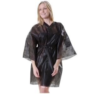  Breathable Confortable Disposable Spa Wear SBPP Material Disposable Kimono Manufactures
