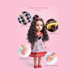 18" Full Body Enameled American Doll