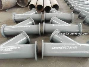  Wear And Corrosion Resistant Y Shape Pipe Manufactures