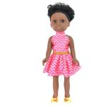 18" Full Body Enameled American Doll