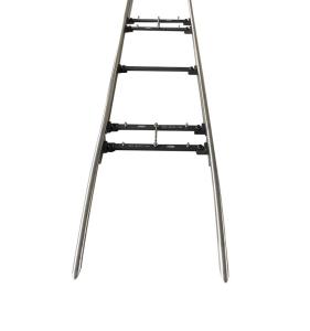  NSH Factory Supply Camera Photo Stainless Steel Hard Rail Track Curved Dolly For Video Shooting Manufactures