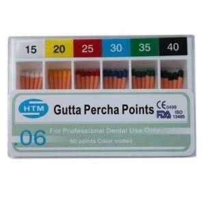  Dental Disposable Gutta Percha Points T0.04T0.06 Greater Taper Manufactures