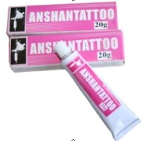  2015 Hot Selling ANSHANTATTOO cream for Permanent Makeup Use and Tattoo Manufactures