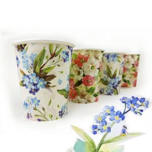  Begonia flower orchid no peculiar smell no deformation disposable paper cup Manufactures