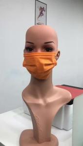  EN14683 Disposable Orange China Surgical Colorful Medical Face Mask Manufactures