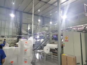 Trustworthy PP Spunbonded Double Beam Fabric Making Nonwoven Machine Manufactures