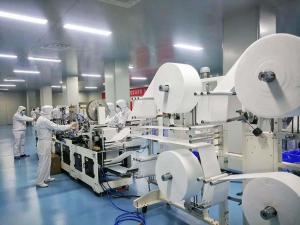  China Manufacture 2400mm Ssmms Nonwoven Fabric Textile Machine Plant and Non Woven Face Mask Making Machinery Manufactures