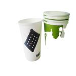 10oz/12oz disposable paper glass from china supplier