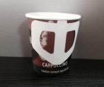 ISO9001 4oz Paper Hot Coffee Disposable Cups With Handles