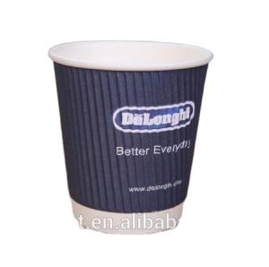  22oz One Time Paper Disposable Coffee Cups Flexo Printing / Offset Printing Manufactures