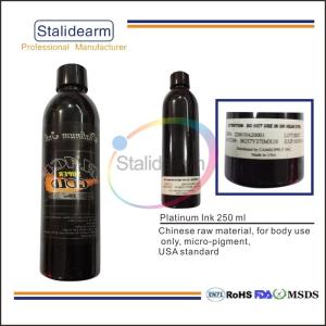  250Ml Platinum Ink Tattoo And Body Piercing USA Standard Manufactures