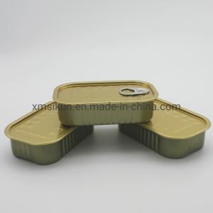 311# Wholesale Sardines Small Square Tin Can