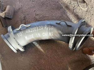 Cast Basalt Lined Elbow Manufactures