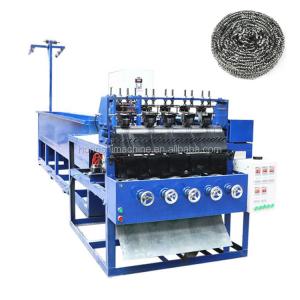  Hot Selling Knitting Mesh Kitchen Scourer Sponge Making Machine Manufactures