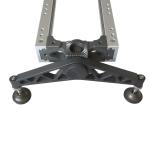 Hard Oxidation Aluminum Camera Dolly Slider Studio Accessories