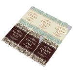 Paper label customized sticker roll logo label and cosmetics private label