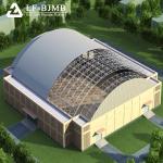 LF space frame prefab gym building badminton sport hall steel structure