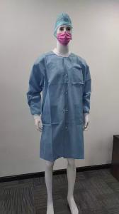  OEM wholesale laboratory doctor uniform lab coat non woven sms disposable lab coats medical Manufactures