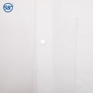  3 Layers Nonwoven Disposable Lab Coats PP White Lab Coat Mens Kids Adults Manufactures
