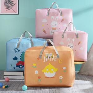  Kindergarten Quilt Storage Bag Zipper Type Children's Clothes Finishing Handbag Large Capacity Moving Bag Manufactures