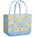 Beach Bag Eva European American Fashion, Printing Tote Bag Storage Bag Hole Big