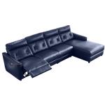 Italian-Style Sofa Cinema Living Room Minimalist Combination First Layer Cowhide