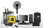 Large Capacity 1500w Heavy Duty Solar Generator Portable Solar Station 220vac 10