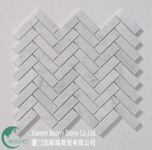  Popular White marble mosaic Manufactures