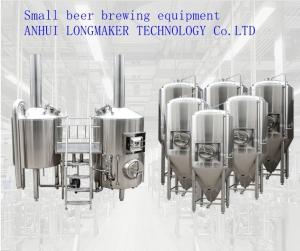  Brewhouse Longmaker Micro Beer Brewing Equipment 1000L Red Copper Beer Equipment Manufactures