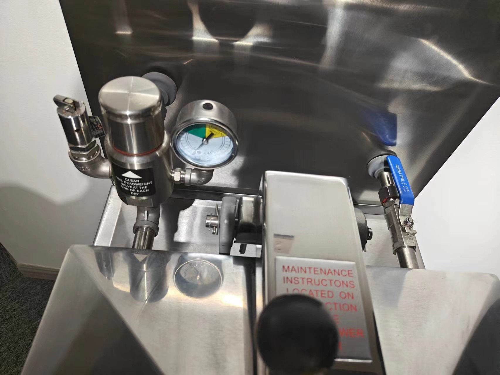 Mechanical Panel 304 SUS Gas Heating Chicken Pressure Fryer Without Oil Filtration