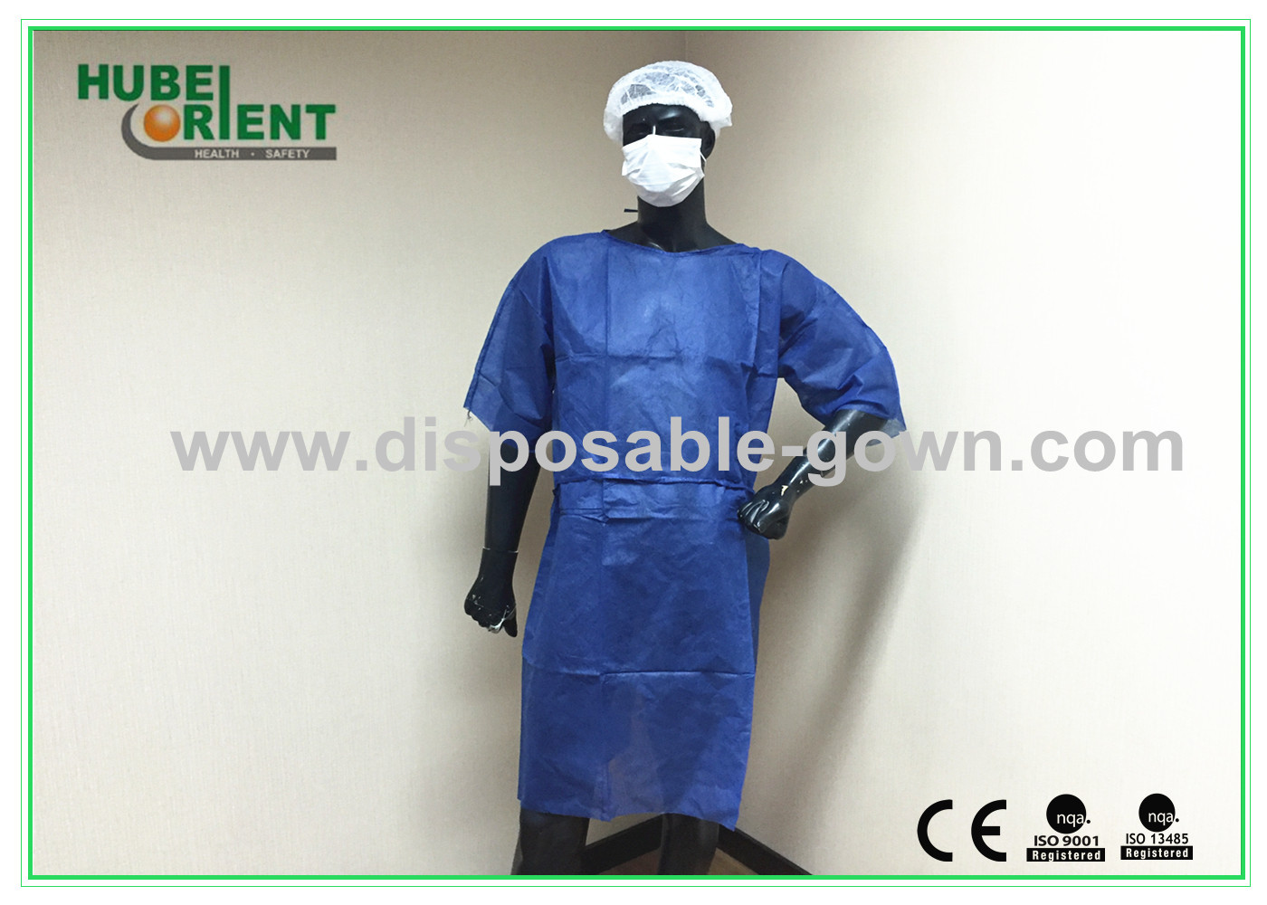 Polypropylene Isolation Gown Medical Disposable Gown For Medical Use