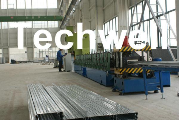 Q235 Cold Rolled Strip / Hot - Dip Galvanizing Steel Cable Tray Roll Forming