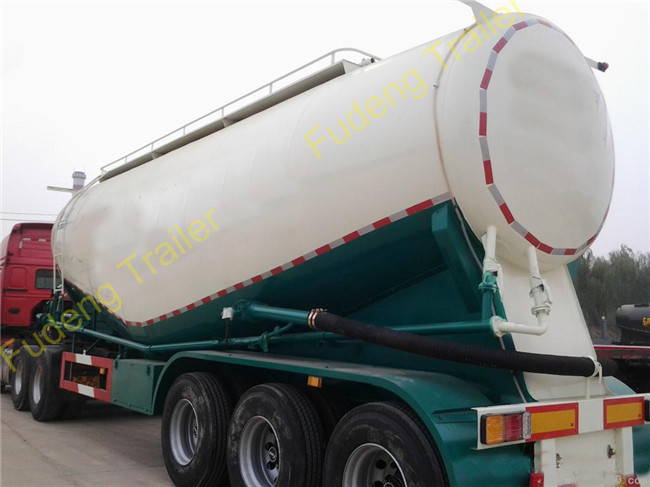 New 40ton Cement Tanker Semi Trailer 3 Axles Bulk Carrier For Sale