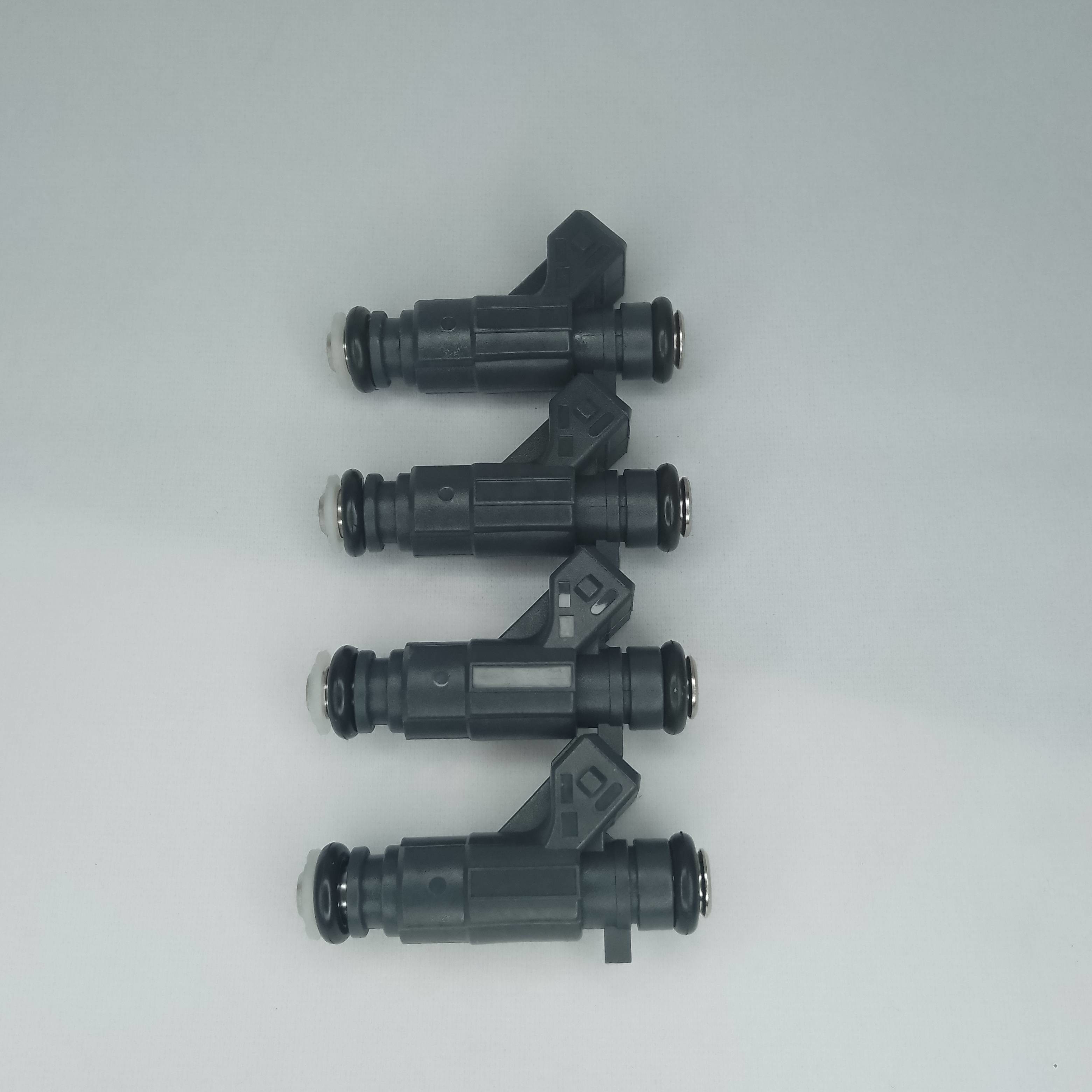 0 280 156 207 Bosch 4 Hole Fuel Injectors Black Chery Qq Tiggo Geely