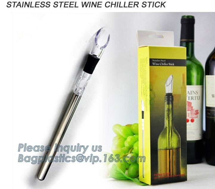 Bar Accessories Food Gift Box Packaging Recyclable Stainless Steel Whiskey Ice Cube Stones