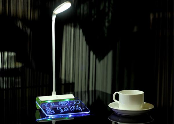 360 Twist Bright LED Desk Lamp Flexible Metal Hose No Radiation Eyes Protection