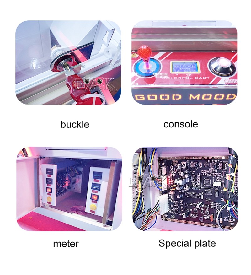 Coin Operated Prize Vending Machine Claw Toy Crane Machine