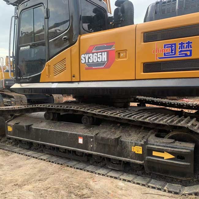 Used Excavator 1.9m³ Bucket Capacity SANY SY365H Large Crawl Excavator