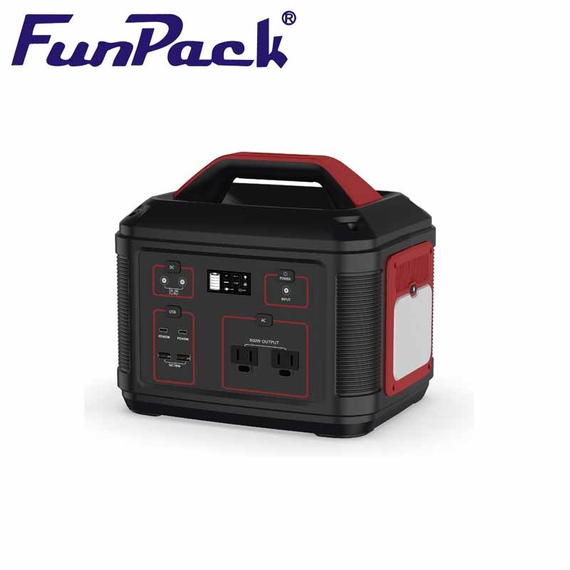 20Ah Portable Power Stations Intelligent Inverter High Power Output Red / Yellow P705