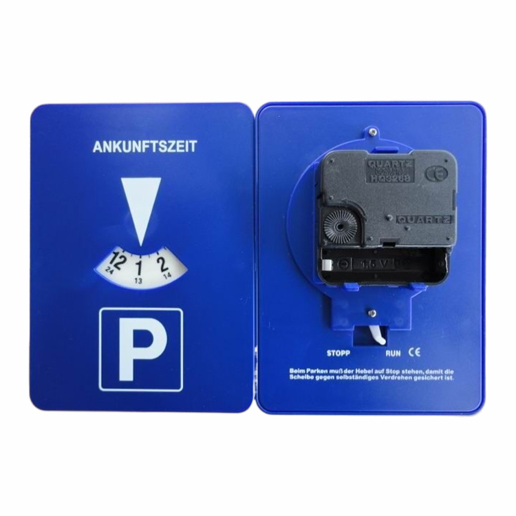 Auto Spare Parts Universal Car Parking Disk Red Plastic Timer Clock for Car Model