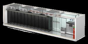  Integrated Container Data Center With In Row Precision Air Conditioner Manufactures