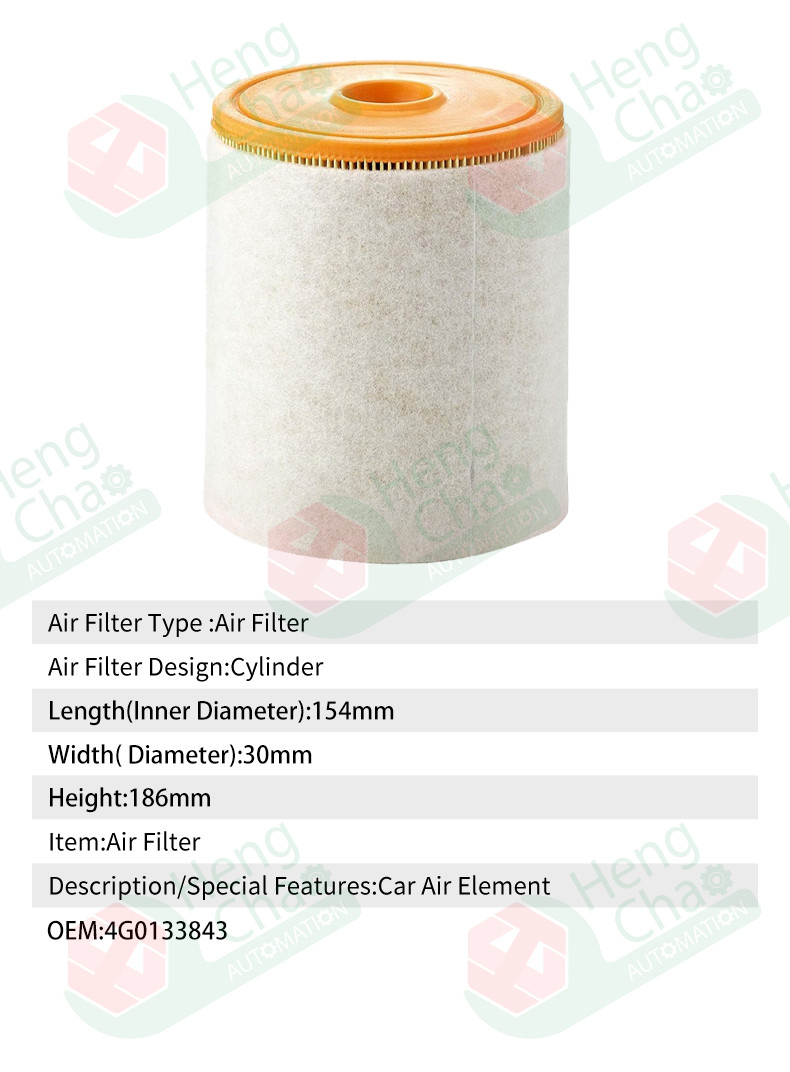 Car Interior Air Filter Making Machine Car Interior Filter OEM 4G0133843